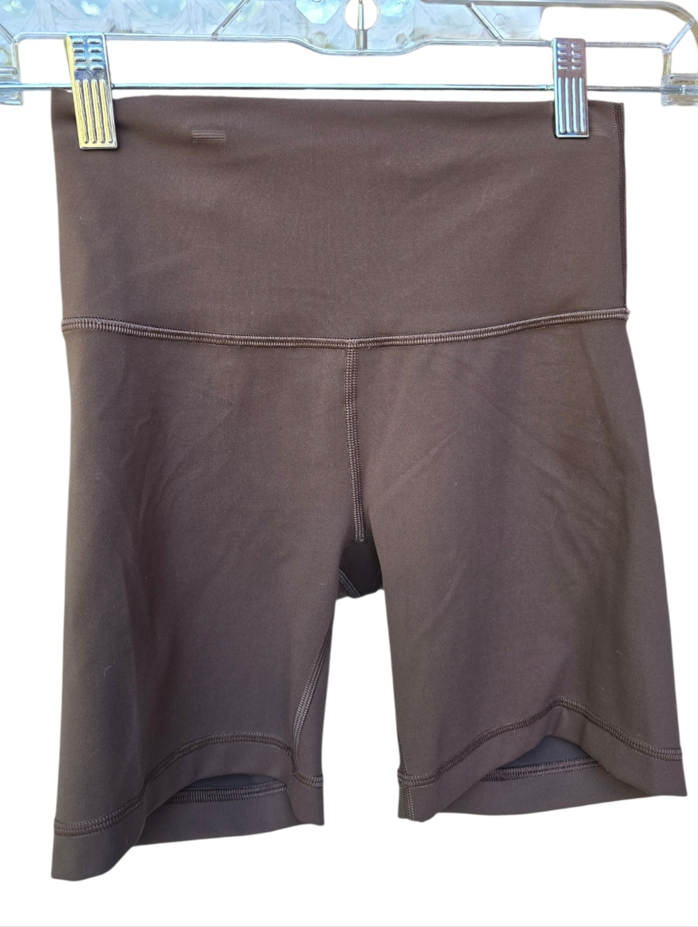 Lululemon Wunder Train High-Rise Short 6" Espresso Size 4